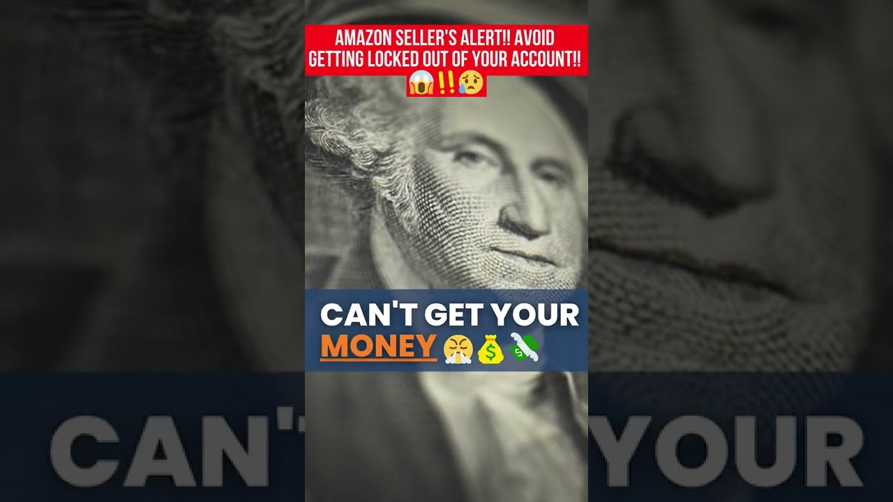 Amazon seller's alert!! AVOID GETTING LOCKED OUT OF YOUR ACCOUNT!! 😱😰