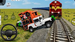 Train Aa Gayi Samne 😨 DJ Pickup Full 4K Action #djwalagame #djwalagame