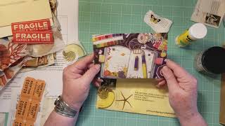 Waste Not Wednesday Eco Art Collage #2 Mail Art