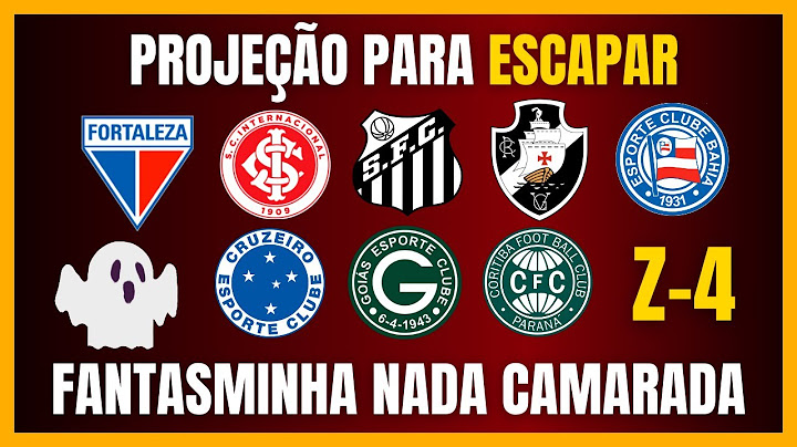 BRASILEIRÃO | Nova PROJEÇÃO para o REBAIXAMENTO