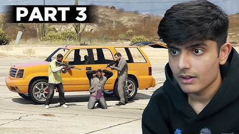 FRANKLIN AND LAMAR KIDNAPPEDBIGGEST MAFIA (HINDI DUBBED) | GTA 5 GAMEPLAY PART 3
