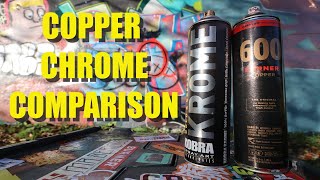 GRAFFITI SPRAY PAINT Comparison Review ~~ 600ml Molotow Vs  600ml Kobra Krome by Eks Graffiti Art 864 views 4 months ago 10 minutes, 14 seconds