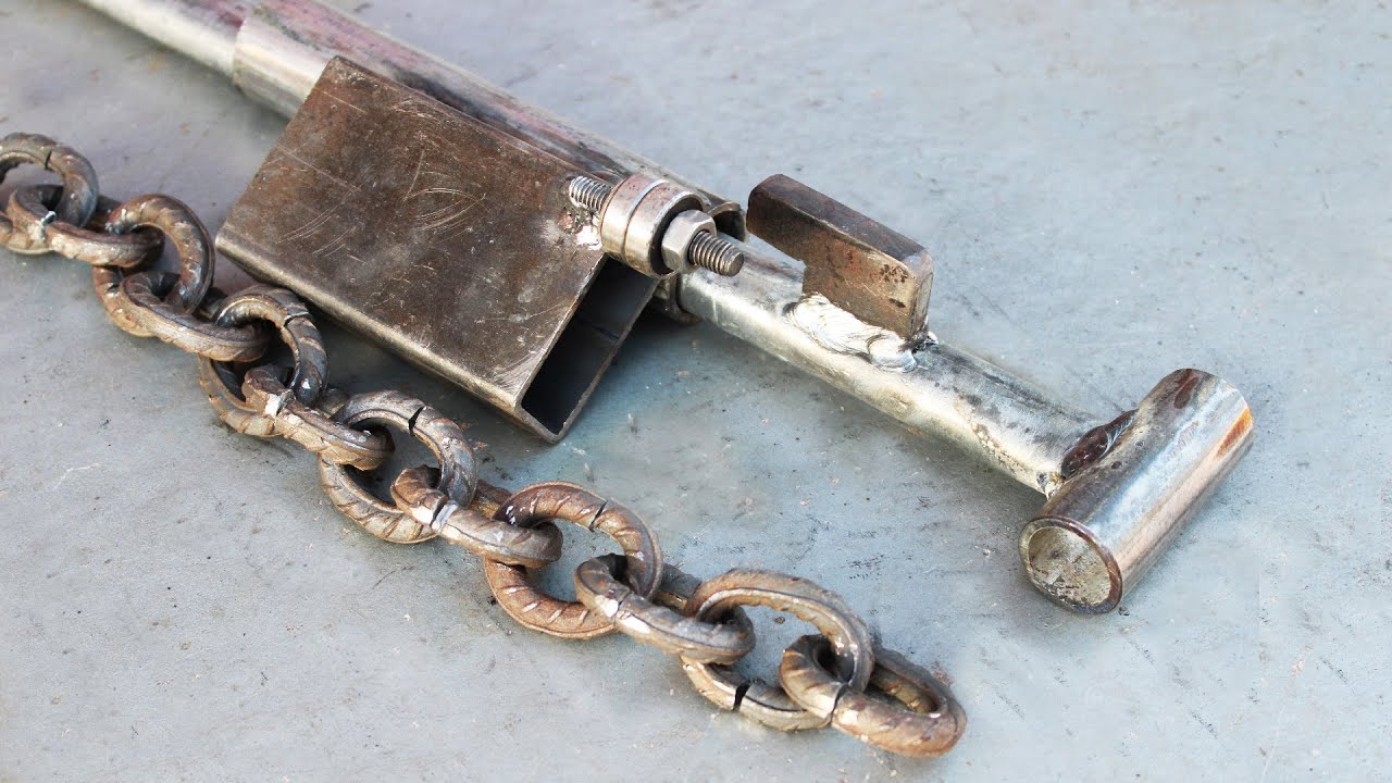 New Idea For Make A Metal Chain || homemade metal bender for chain ...