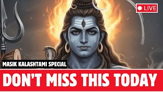 🔴 LIVE 🔴 Kalashtami Special 🔴 Most Powerful Kaal Bhairav Mantras to Remove Negative Energy