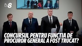 Concursul pentru funcția de procuror general a fost trucat?