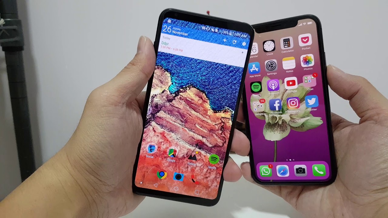 LG V35 vs iPhone X: os detalhes dos celulares mais poderosos da LG e Apple