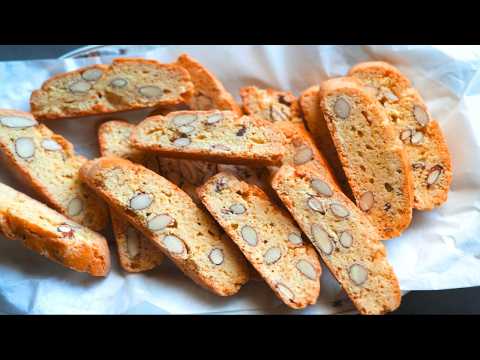 How to make Crisp Italian Almond Biscotti in 3 steps!