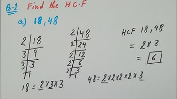 Class 6th Chapter-3 | Playing with numbers | NCERT maths solution Exercise 3.6 #hcf