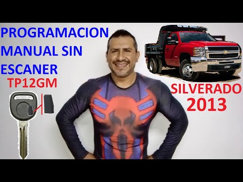 COMO PROGRAMAR LLAVE CON CHIP CHEVROLET SILVERADO 3500 2013