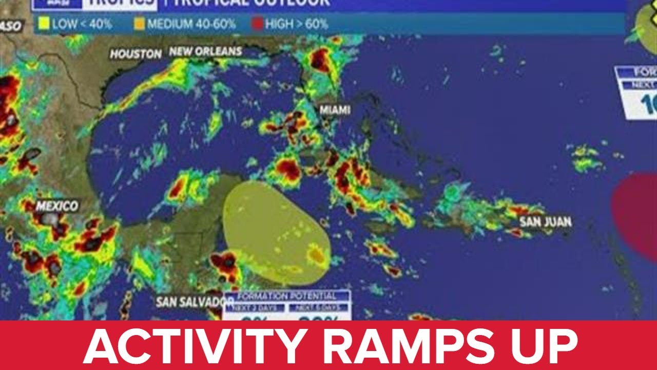Tropical update: Watching Caribbean for development - YouTube