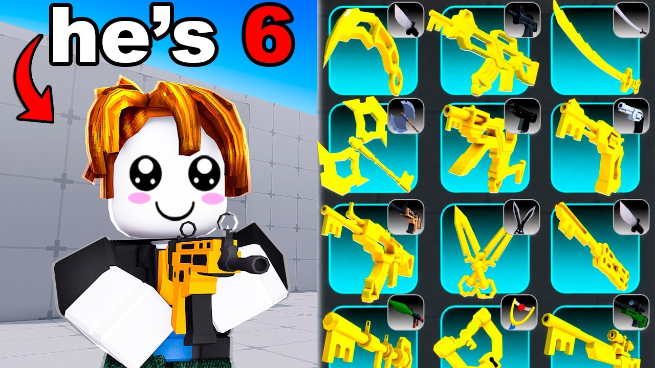 Upgrading My Little Brother's Account in Roblox Rivals!