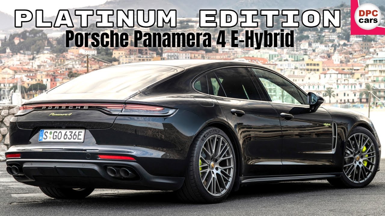 2022 Porsche Panamera 4 E Hybrid Platinum Edition YouTube