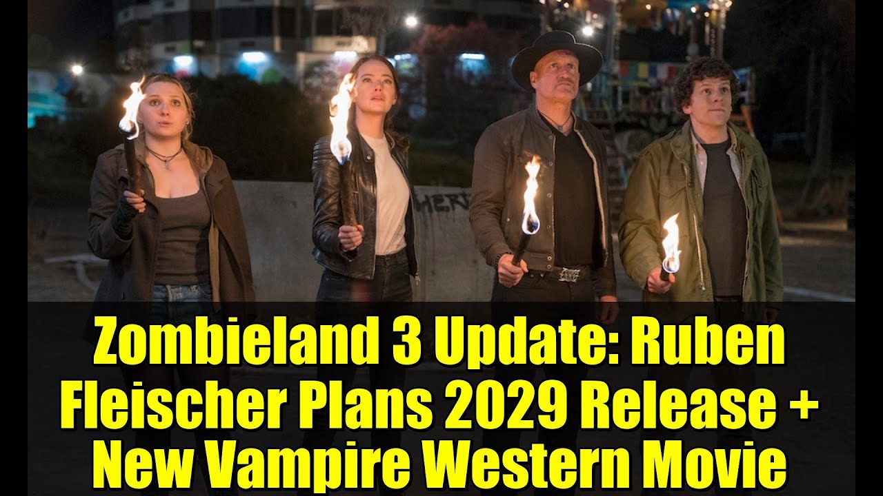 Обновление «Zомбилэнда 3»: Рубен Флейшер планирует релиз в 2029 году + новый вампирский вестерн