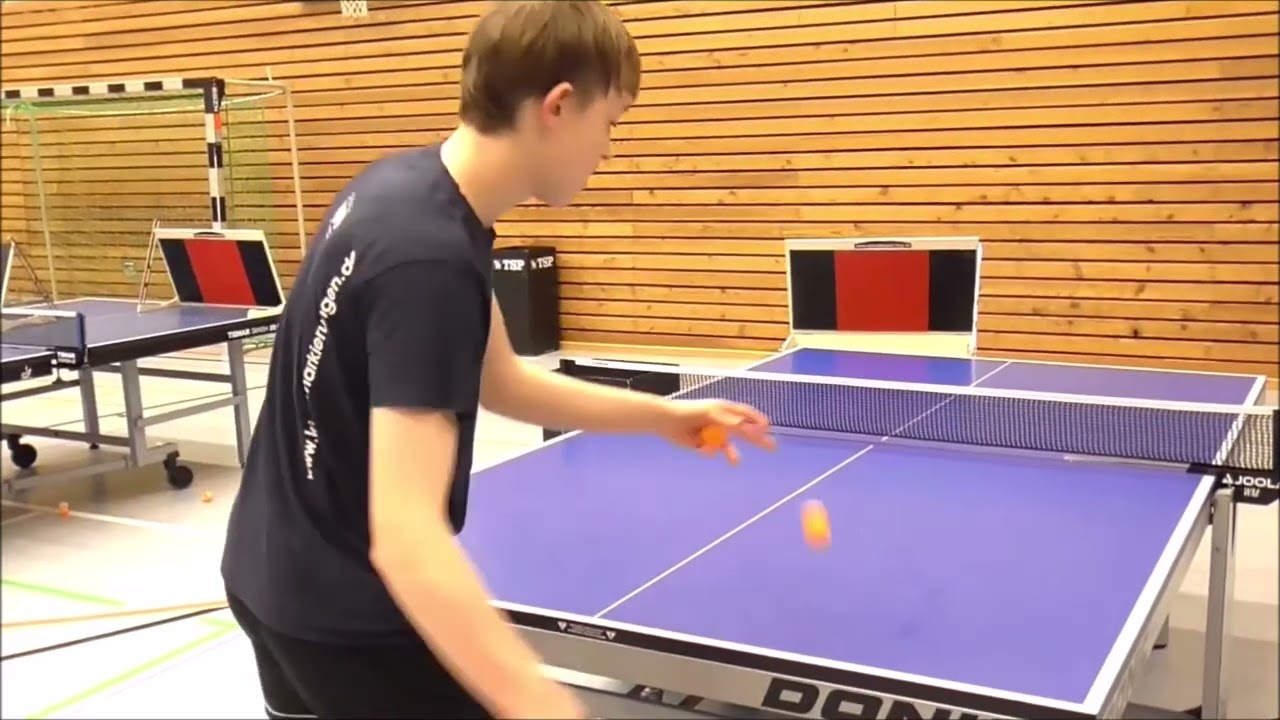 So kannst du VORHAND-/RÜCKHAND-TOPSPIN-Übungen beim Tischtennis mit ENDSCHLAG trainieren!