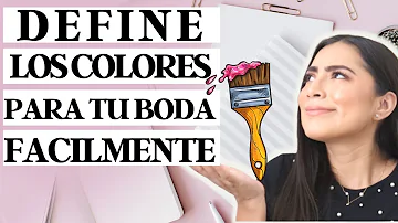 ¿Qué colores no son adecuados para una boda?