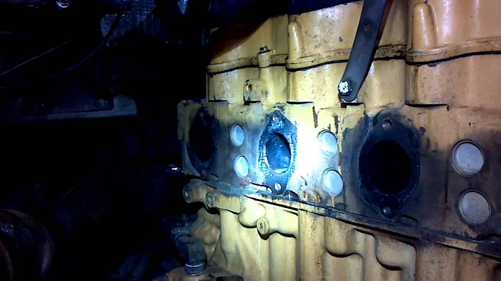 CAT C15 coolant leak