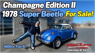 1978 Volkswagen Beetle Champagne Edition II For Sale at Fast Lane Classic Cars!