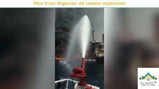 FPSO Nigerian oil vessel explodes,10 Dead After FPSO Trinity Spirit Explodes and Sinks Off Nigeria