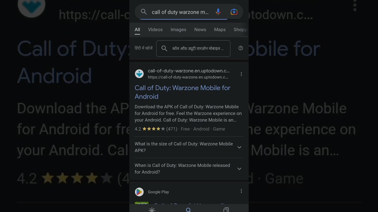 Call of Duty: Warzone Mobile for Android - Download the APK from Uptodown