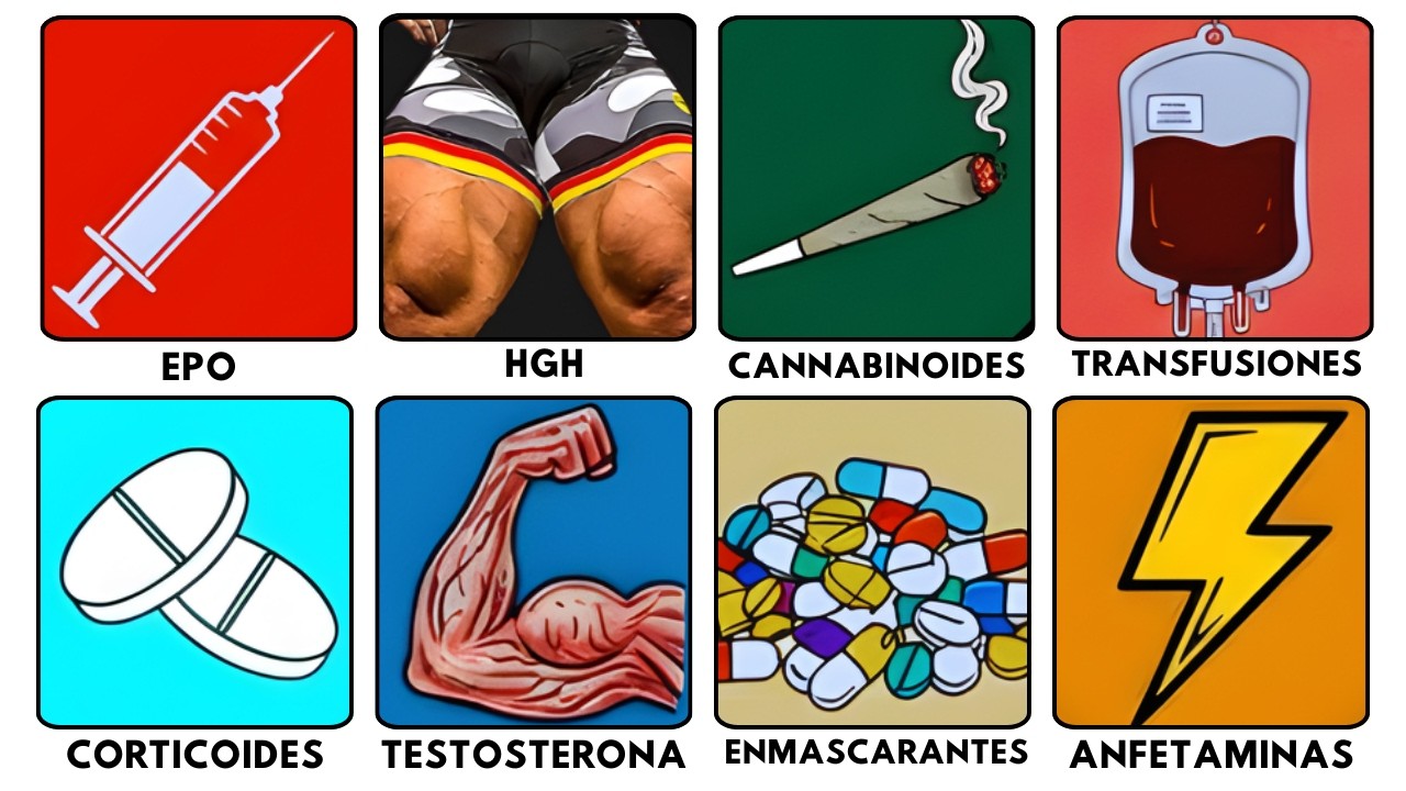 Cada Droga Prohibida en el Ciclismo y lo que Realmente Hace
