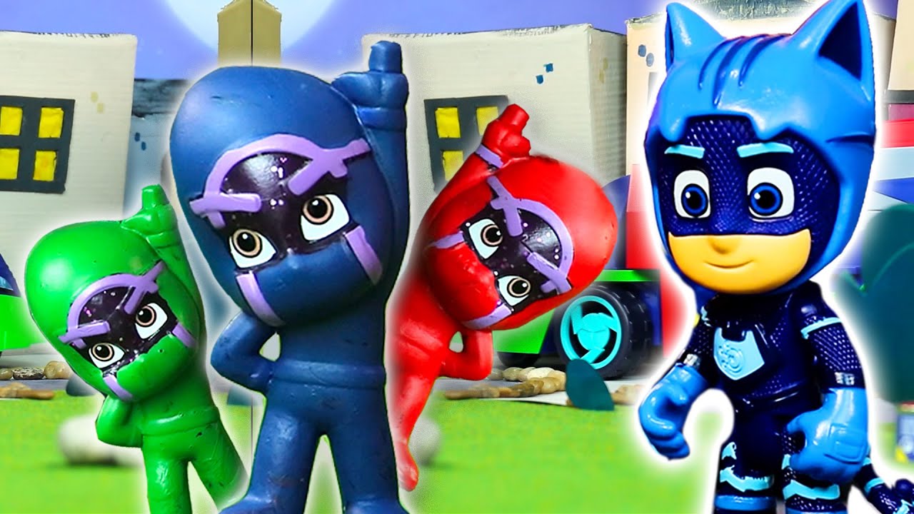PJ Masks Creations | PJ Seeker Heist | Pretend Play