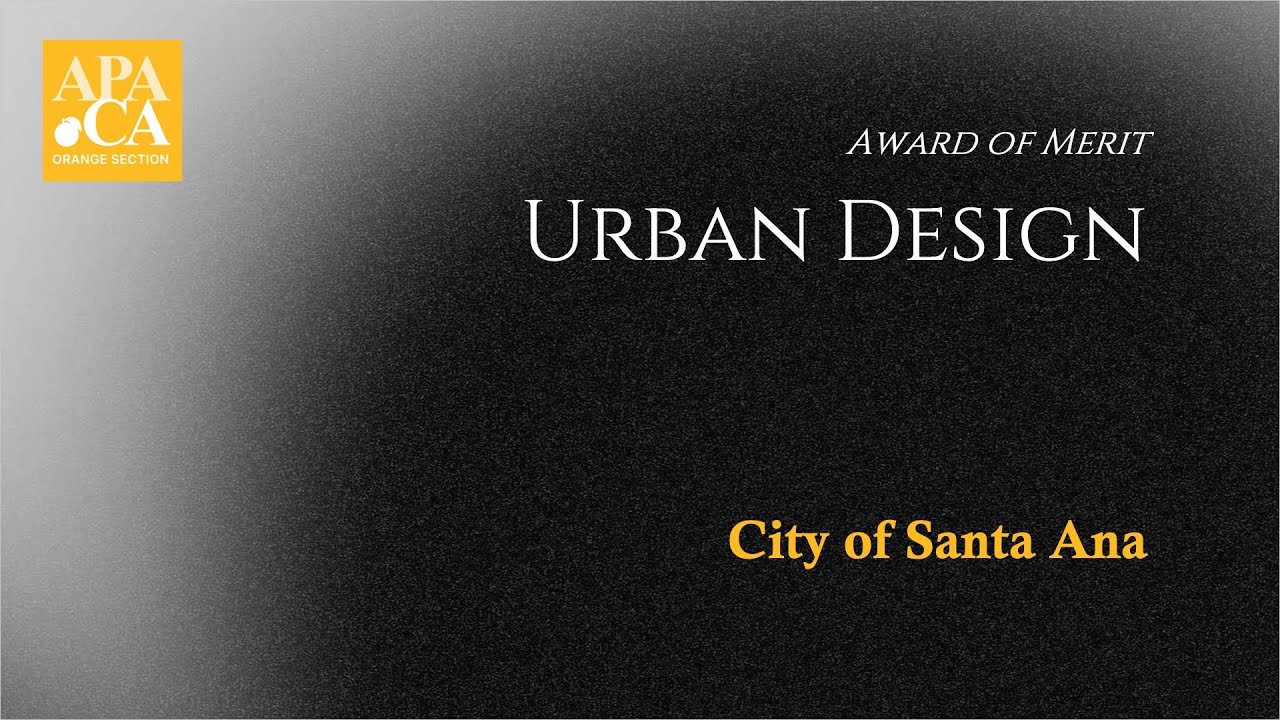 Rafferty - Urban Design, Award of Merit | 2025 OC APA Awards Night