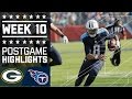 Packers vs. Titans | NFL Week 10 Game Highlights