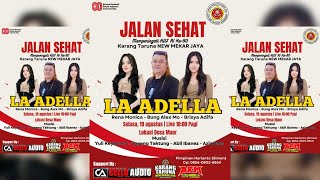 LIVE BEST DANGDUT NEW. LA - ADELLA | DALAM RANGKA JALAN SEHAT MEMPERINGATI HUT RI KE - 80