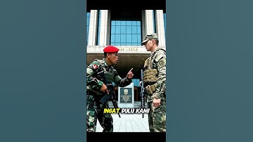 ⚔️ SATU TERIAKAN PRAJURIT KOPASSUS BUAT TENTARA INGGRIS TERDIAM#shorts#viral#tni