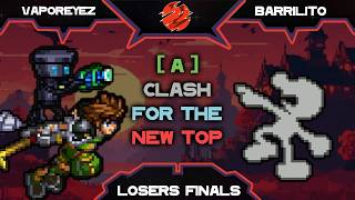 Vaporeyez (Chibi Robo, Sora) vs Barrilito (G&amp;W) - Losers Finals - [A] Clash for the new top