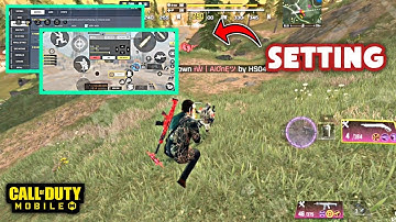 CALL OF DUTY ON POCO F3 📲 SETTINGS ⚙️ HUD + SENSITIVITY [Call Of Duty Mobile Gameplay] POCO F3 CODM
