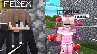 😱MERNI QIZI MENGA YOPISHIB OLDI ! | MINECRAFT UZBEK TILIDA