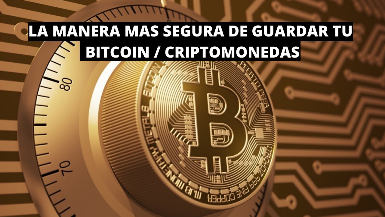 Como GUARDAR CRIPTOMONEDAS La manera MAS SEGURA de guardar BITCOIN :  CRIPTOMONEDAS