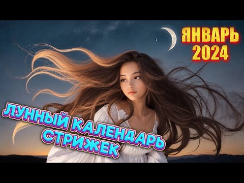 Лунный календарь стрижек и окрашивания волос на ЯНВАРЬ 2024. Стрижка в наиболее благоприятные дни
