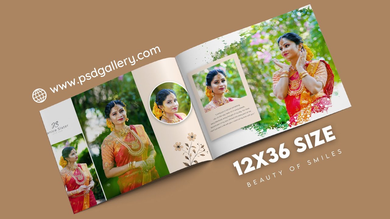 New Album Design 12 X 36 Size  Photoshop Tutorial | 🌐 www.psdgallery.com - 353