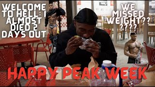I ALMOST DIED 2 DAYS OUT ON PEAK WEEK??????