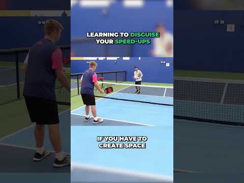 Mastering the Art of Disguise: How to Elevate Your Speed-Ups 📈 #pickleball #pickleballtips