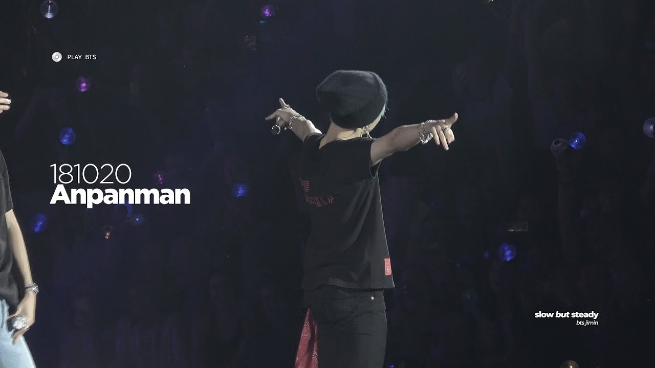 181020 방탄소년단 지민 (BTS JIMIN) - Anpanman (JIMIN FOCUS 4K fancam)