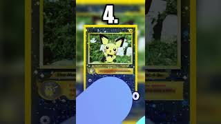 Top 10 most valuable Pichu Pokemon cards #pokemon #pokemontcg #top10 #pokemoncards #pichu #shorts