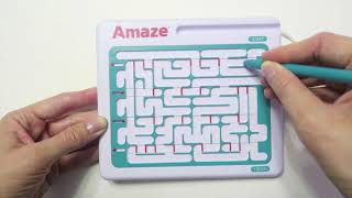 Настольная игра Think Fun головоломка Amaze Лабиринт 16 в 1 | Отличная игра для мозгов