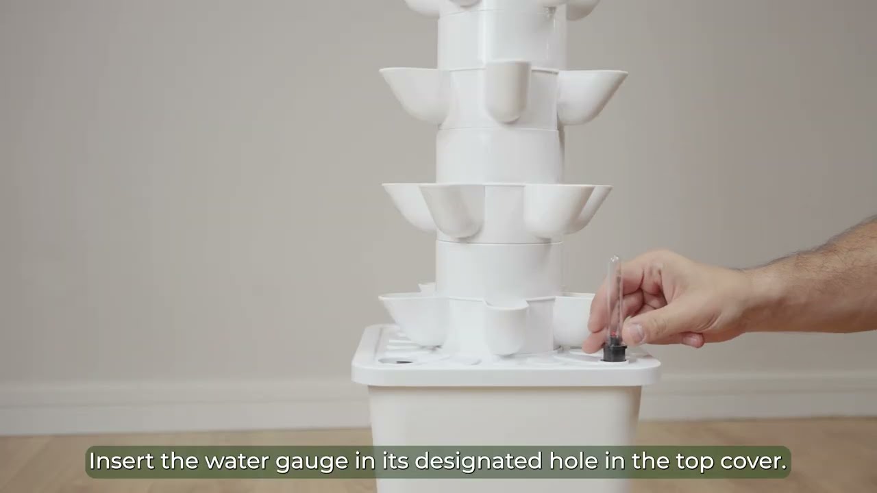 How to Install Carpathen Hydroponic Tower Growing System - Indoor Vertical Gardening System