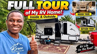Our RV Home Tour | Solo Living in This Small RV! 🏕️ Koree the Traveler | Bichanga