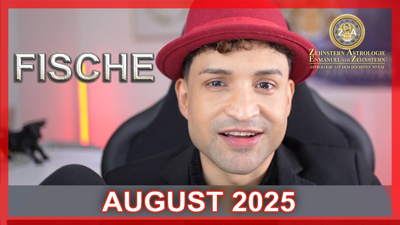 FISCHE MONATSHOROSKOP AUGUST 2025 ZEHNSTERN ASTROLOGIE