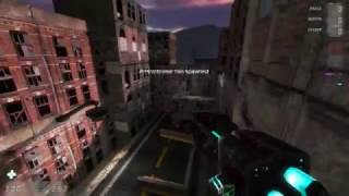 Jumping around (ALIEN ARENA)