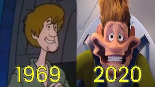 Evolution of Shaggy in Scooby-Doo Movies \& TV (1969-2020)