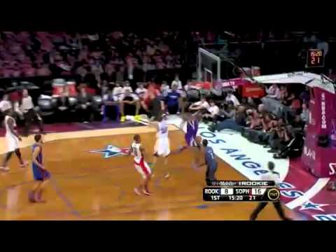 Rookie All-Star Game: DeMarcus Cousins One-Handed ...