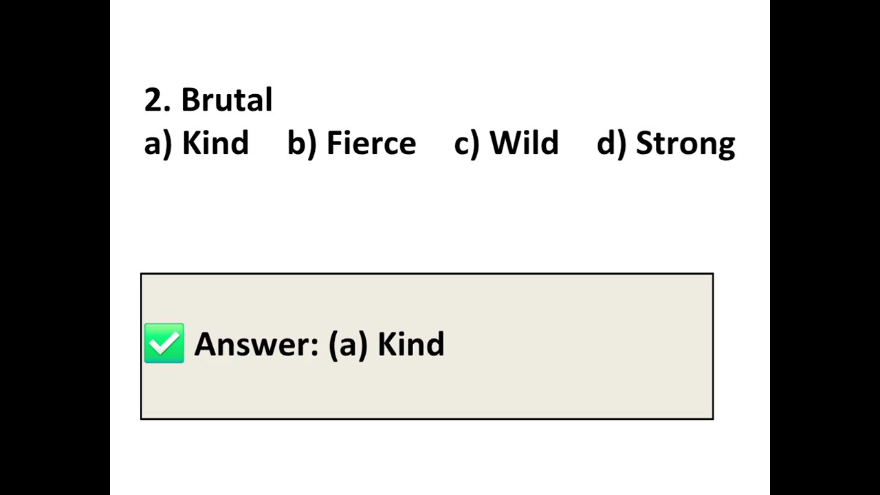 CBT Preparation – Synonyms and Antonyms Words