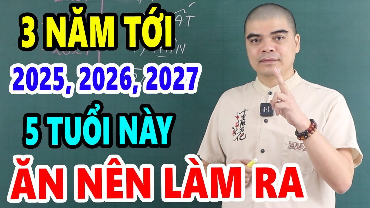 Giới Tiên Tri Tiết Lộ: 3 Năm Tới 5 Con Giáp ĐỔI ĐỜI Giàu Nhanh Chóng Mặt, Tiền Vàng Ùn Ùn Kéo Vào