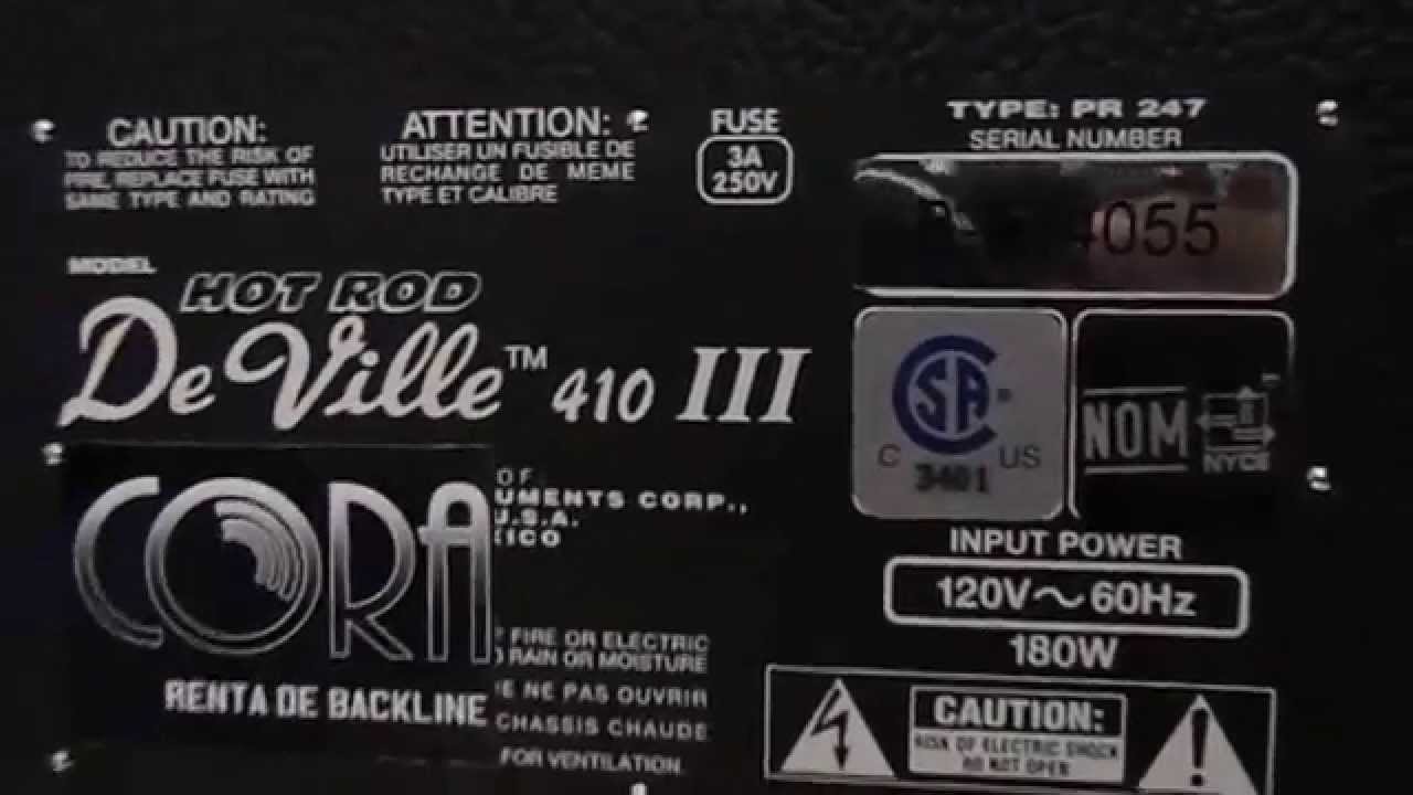 Fender Hot Rod DeVille 410