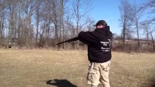 Shooting the old Ted Willams M200 12 ga